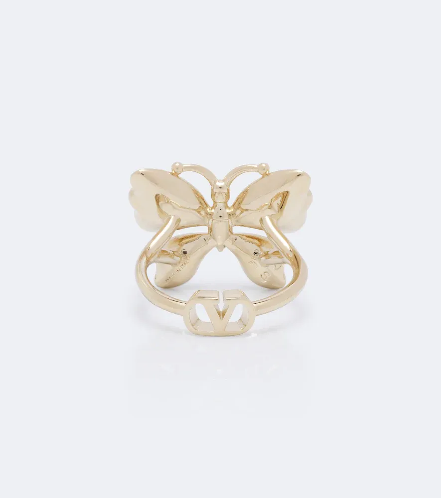 Valentino Garavani Flutterby Swarovski-embellished ring | Thumbnail 3