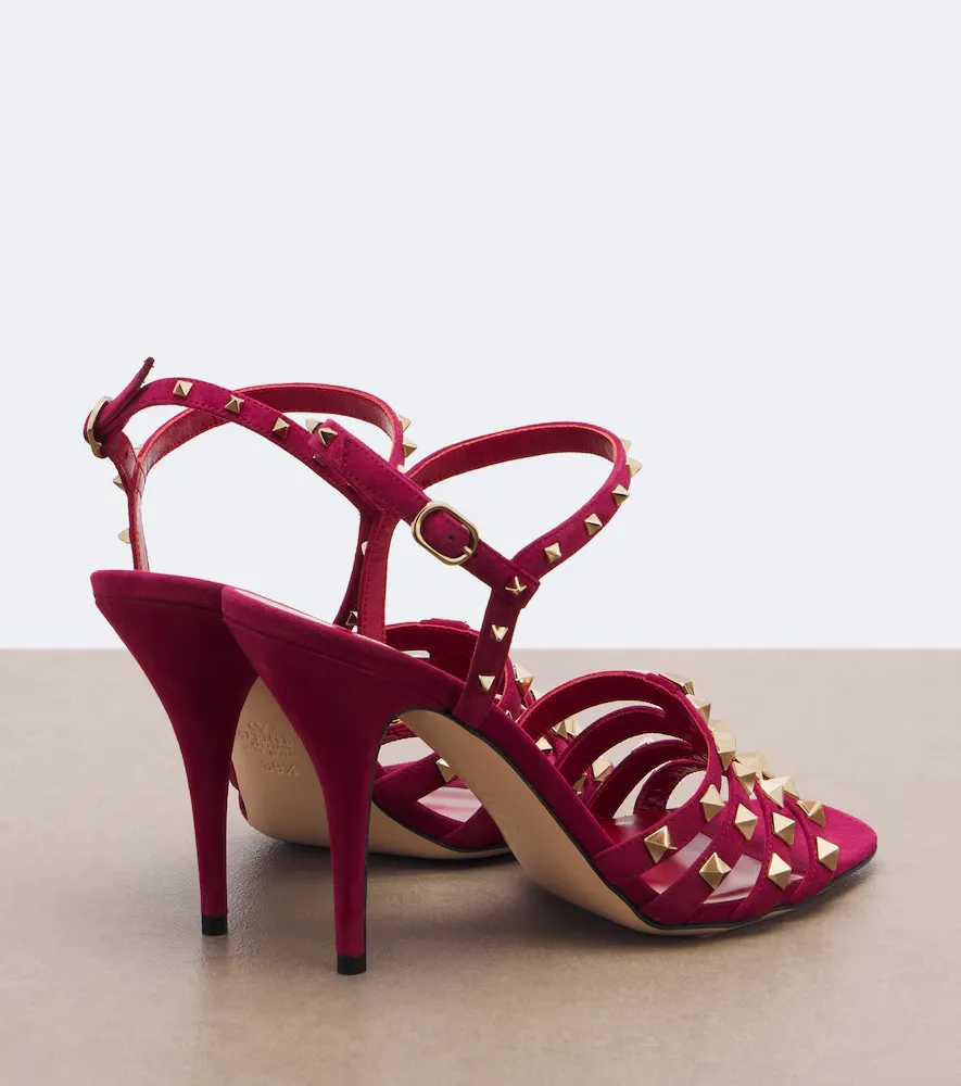 Valentino Garavani Rockstud suede sandals | Thumbnail 2 Valentino Garavani Rockstud suede sandals | Thumbnail 2