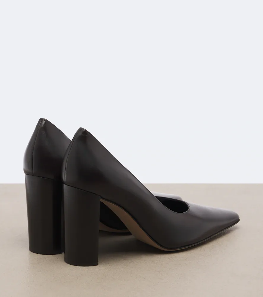 The Row Pia leather pumps | Thumbnail 3 The Row Pia leather pumps | Thumbnail 3