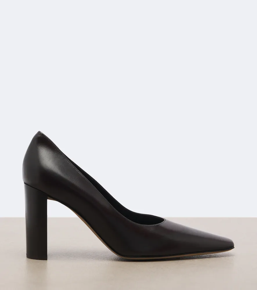 The Row Pia leather pumps | Thumbnail 4 The Row Pia leather pumps | Thumbnail 4