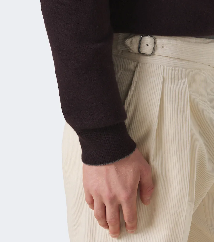 Ralph Lauren Purple Label Byron cotton corduroy straight pants | Thumbnail 5 Ralph Lauren Purple Label Byron cotton corduroy straight pants | Thumbnail 5