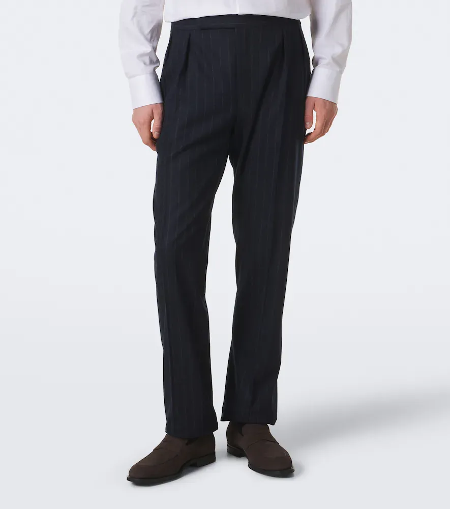 Ralph Lauren Purple Label Chalk stripe wool and cashmere suit | Thumbnail 2 Ralph Lauren Purple Label Chalk stripe wool and cashmere suit | Thumbnail 2