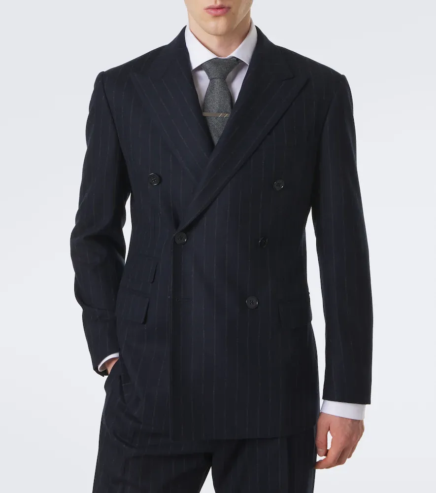 Ralph Lauren Purple Label Chalk stripe wool and cashmere suit | Thumbnail 7 Ralph Lauren Purple Label Chalk stripe wool and cashmere suit | Thumbnail 7