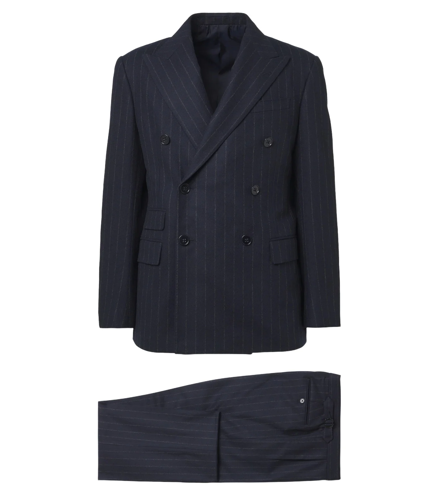 Ralph Lauren Purple Label Chalk stripe wool and cashmere suit