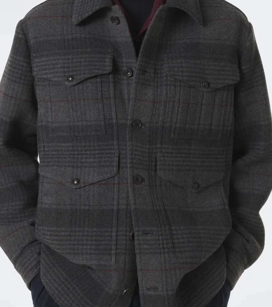 Ralph Lauren Purple Label Chancery wool and cashmere overshirt | Thumbnail 5 Ralph Lauren Purple Label Chancery wool and cashmere overshirt | Thumbnail 5