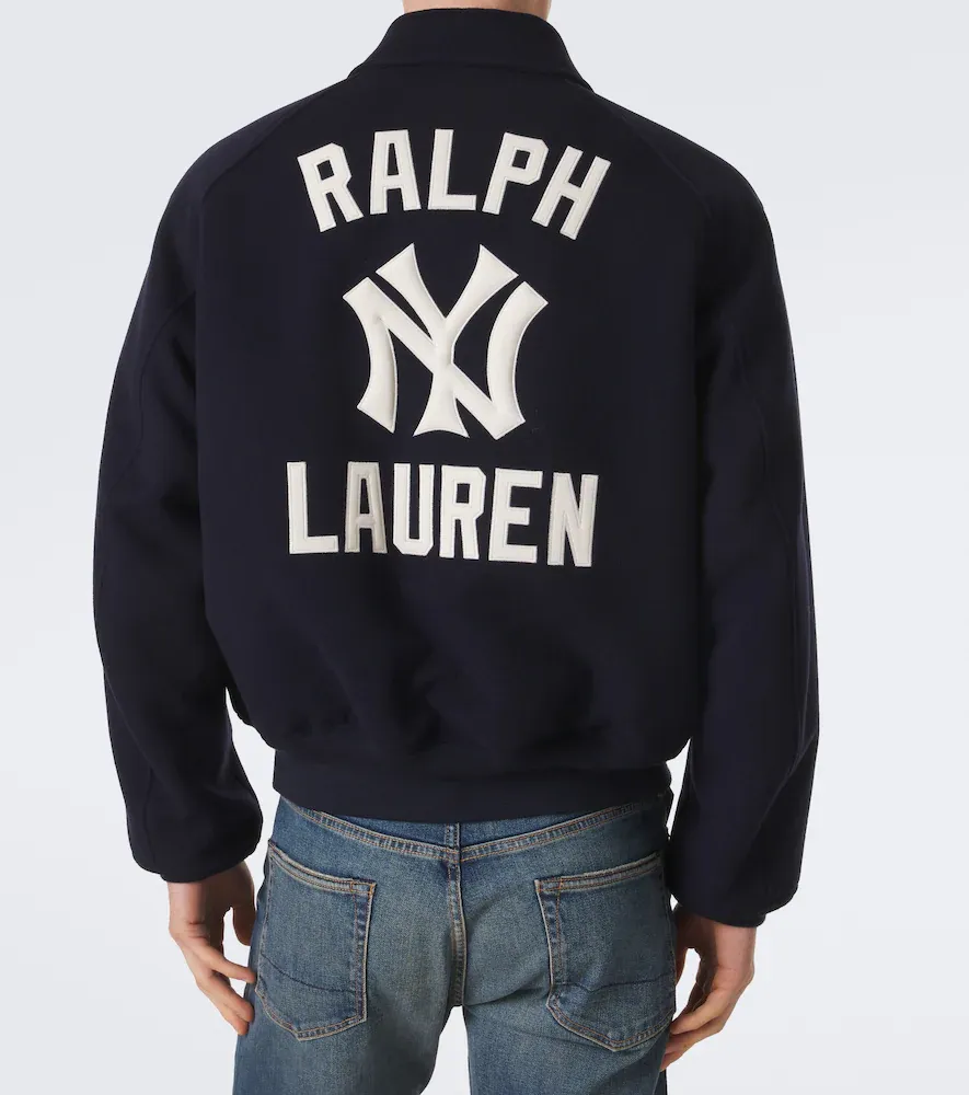 Ralph Lauren Purple Label x MLB shearling-lined twill blouson jacket | Thumbnail 2 Ralph Lauren Purple Label x MLB shearling-lined twill blouson jacket | Thumbnail 2