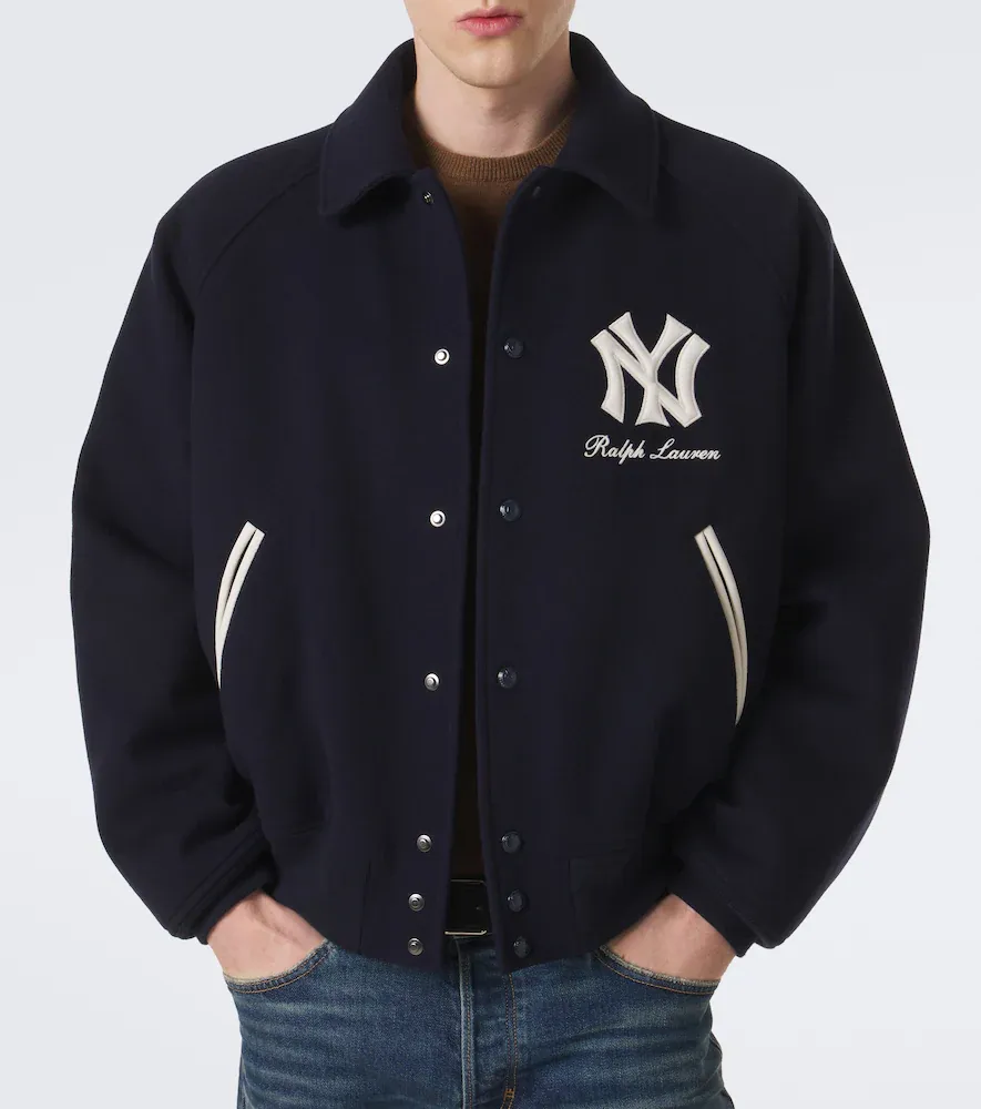 Ralph Lauren Purple Label x MLB shearling-lined twill blouson jacket | Thumbnail 5 Ralph Lauren Purple Label x MLB shearling-lined twill blouson jacket | Thumbnail 5