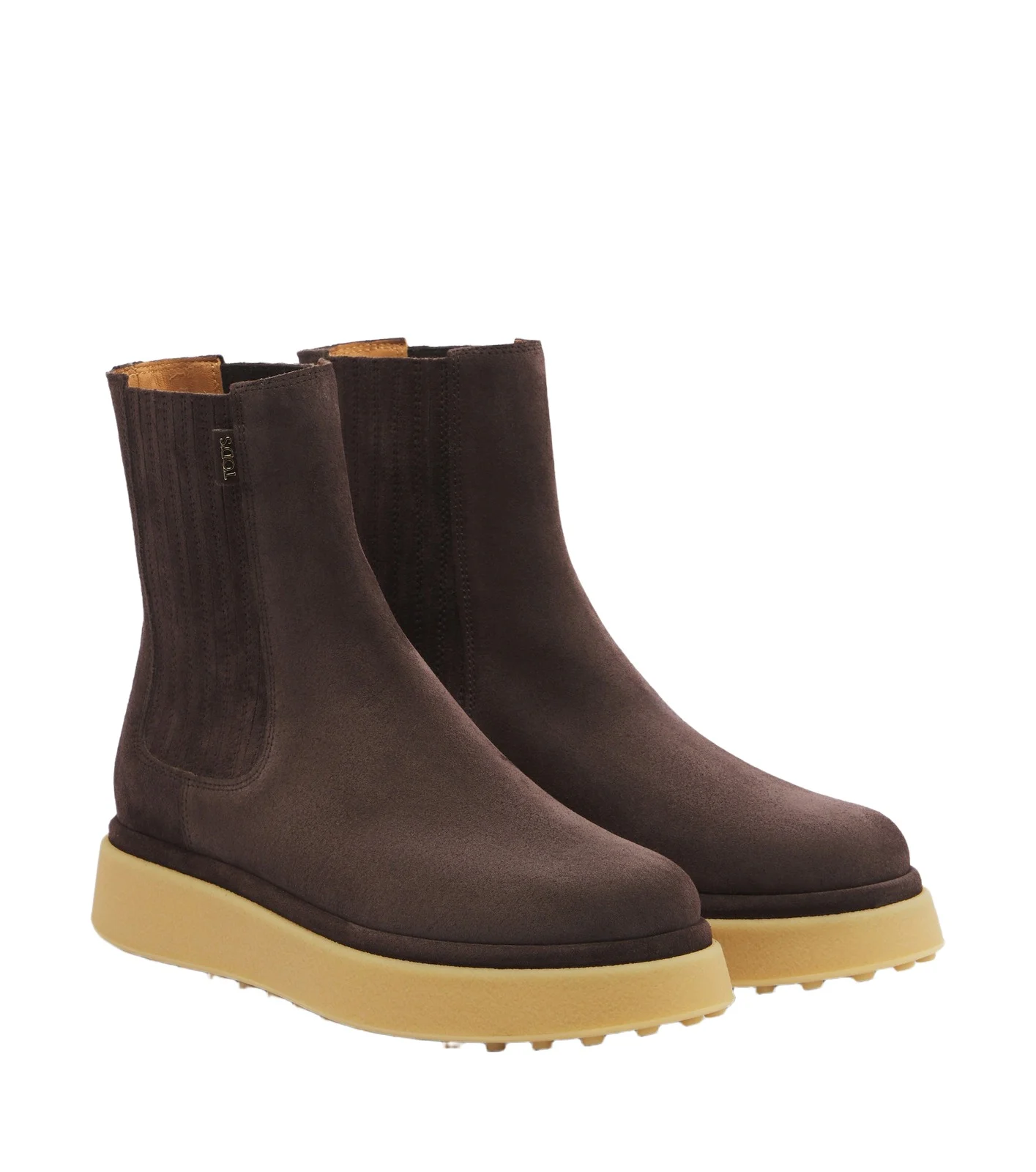 Tod's Gommino suede platform ankle boots