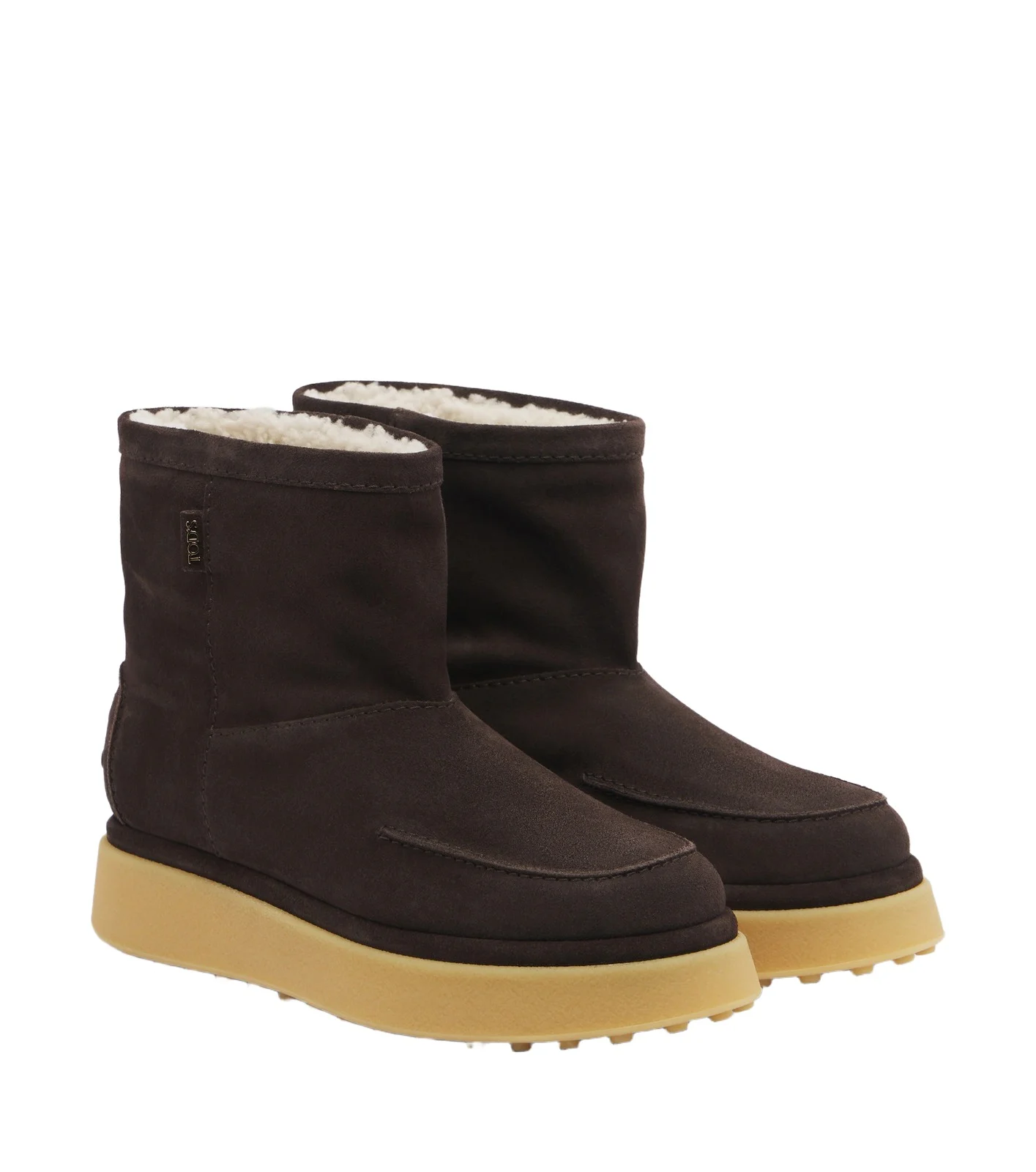 Tod's Gommino shearling-lined suede ankle boots