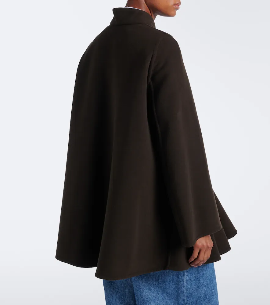 Loewe Peplum wool and cashmere coat | Thumbnail 2