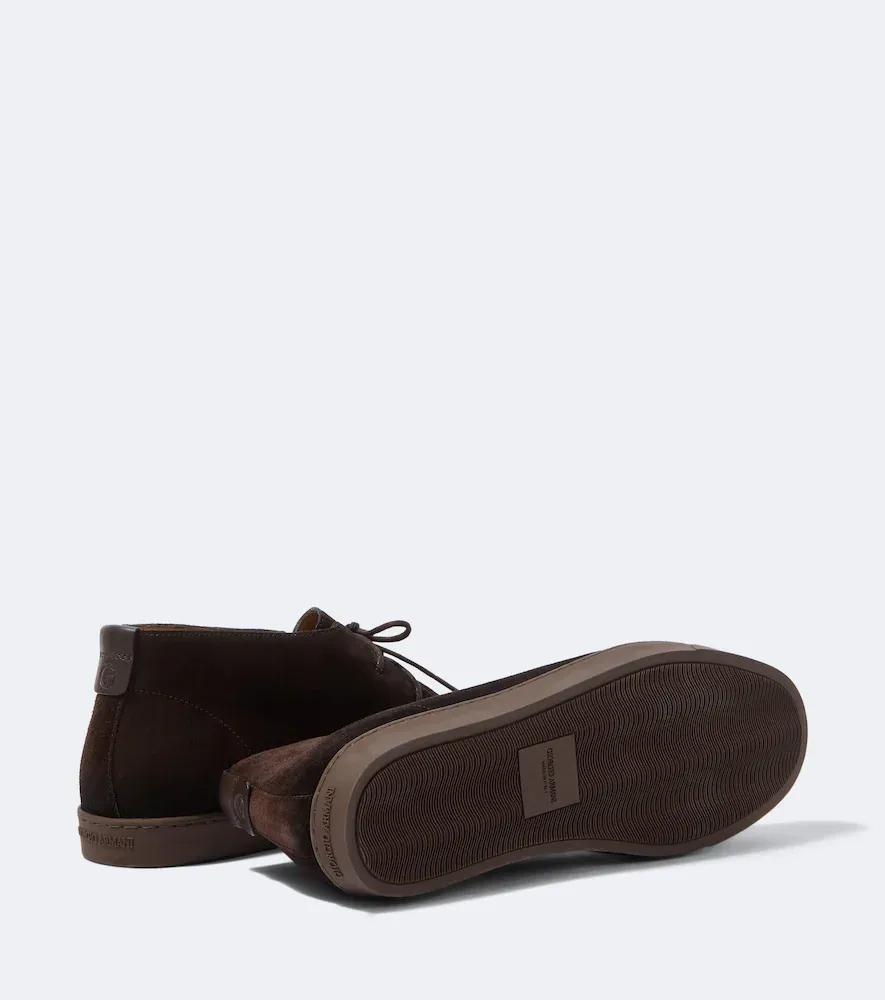 Giorgio Armani Suede desert boots | Thumbnail 3 Giorgio Armani Suede desert boots | Thumbnail 3