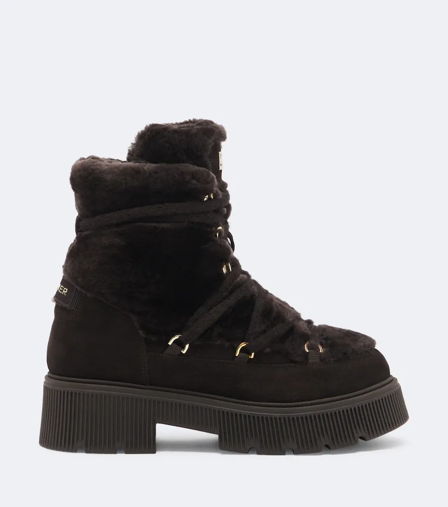 Bogner Turin shearling-lined suede lace-up boots | Thumbnail 2