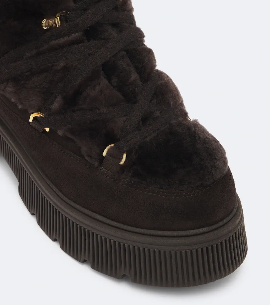 Bogner Turin shearling-lined suede lace-up boots | Thumbnail 4