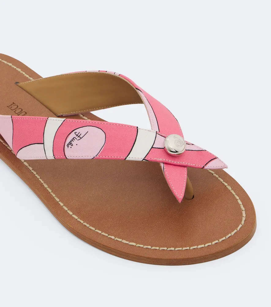 PUCCI Marmo thong sandals | Thumbnail 2
