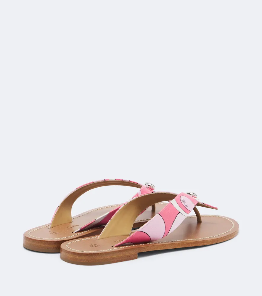 PUCCI Marmo thong sandals | Thumbnail 4