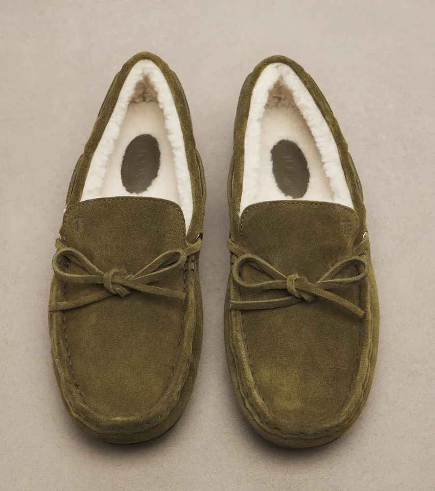 Tod's Gommino shearling-lined suede boat shoes | Thumbnail 2 Tod's Gommino shearling-lined suede boat shoes | Thumbnail 2