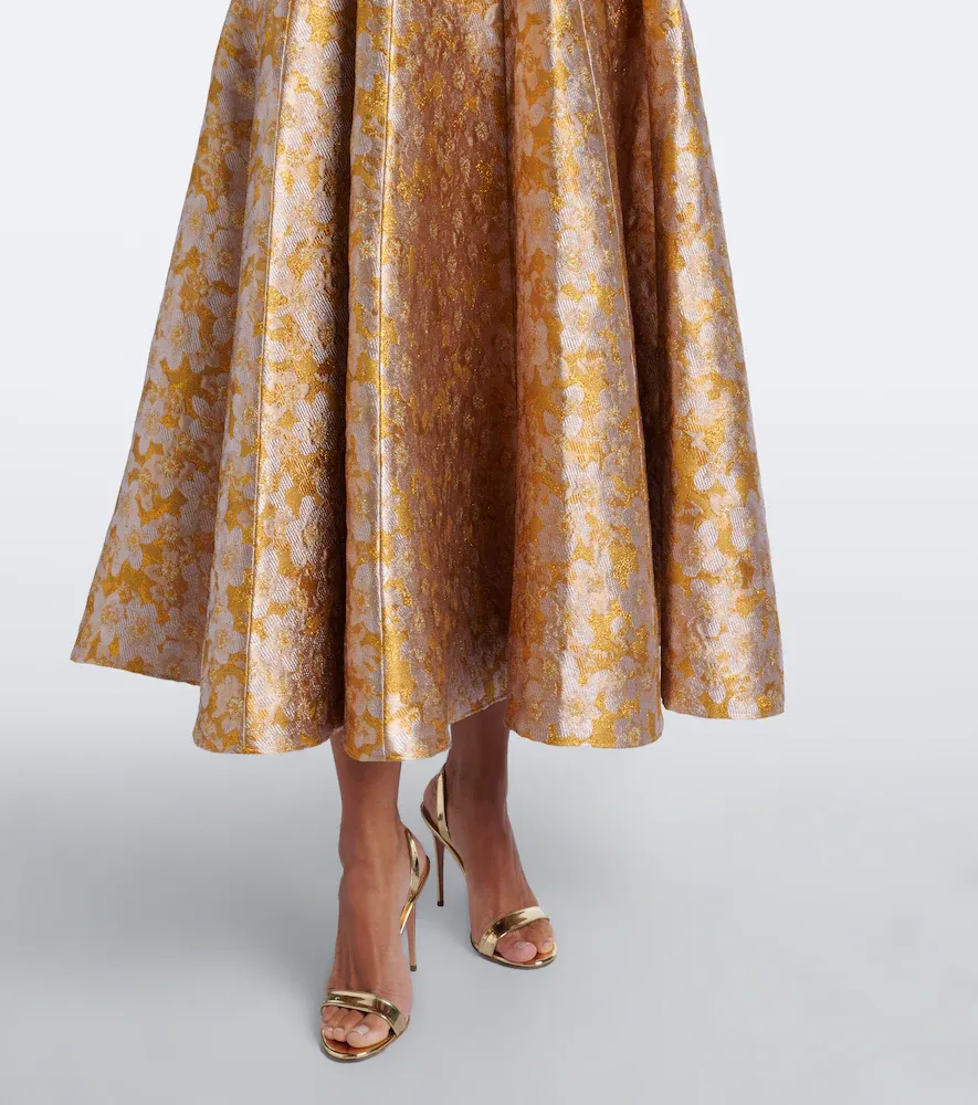 Markarian Floral off-shoulder brocade cocktail dress | Thumbnail 2 Markarian Floral off-shoulder brocade cocktail dress | Thumbnail 2