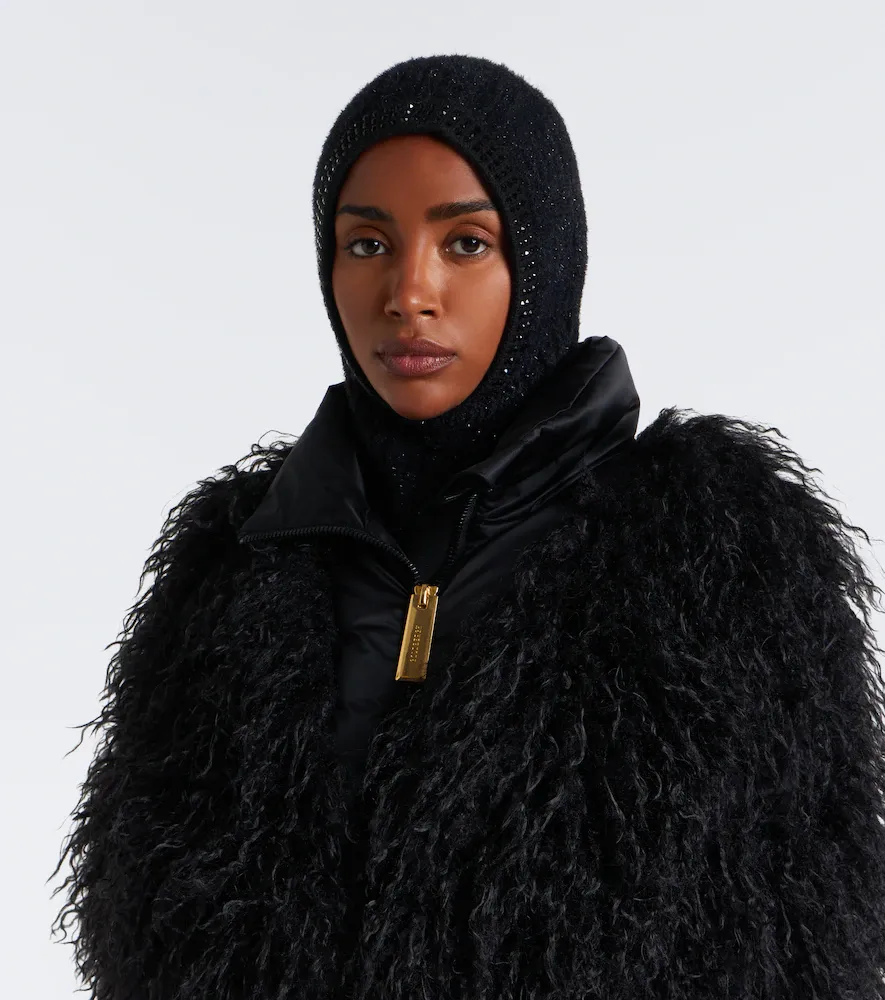 Goldbergh Fudo embellished ribbed-knit balaclava | Thumbnail 4