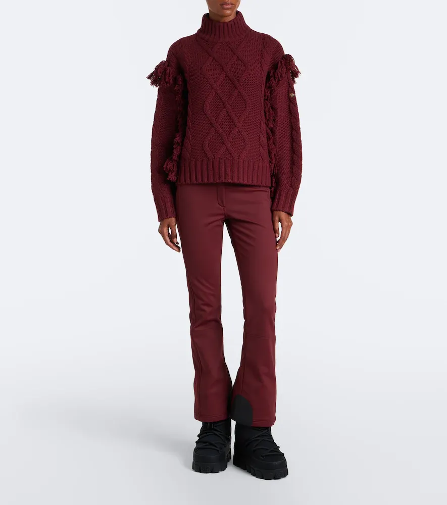 Goldbergh Brit cable-knit fringed wool sweater | Thumbnail 3 Goldbergh Brit cable-knit fringed wool sweater | Thumbnail 3