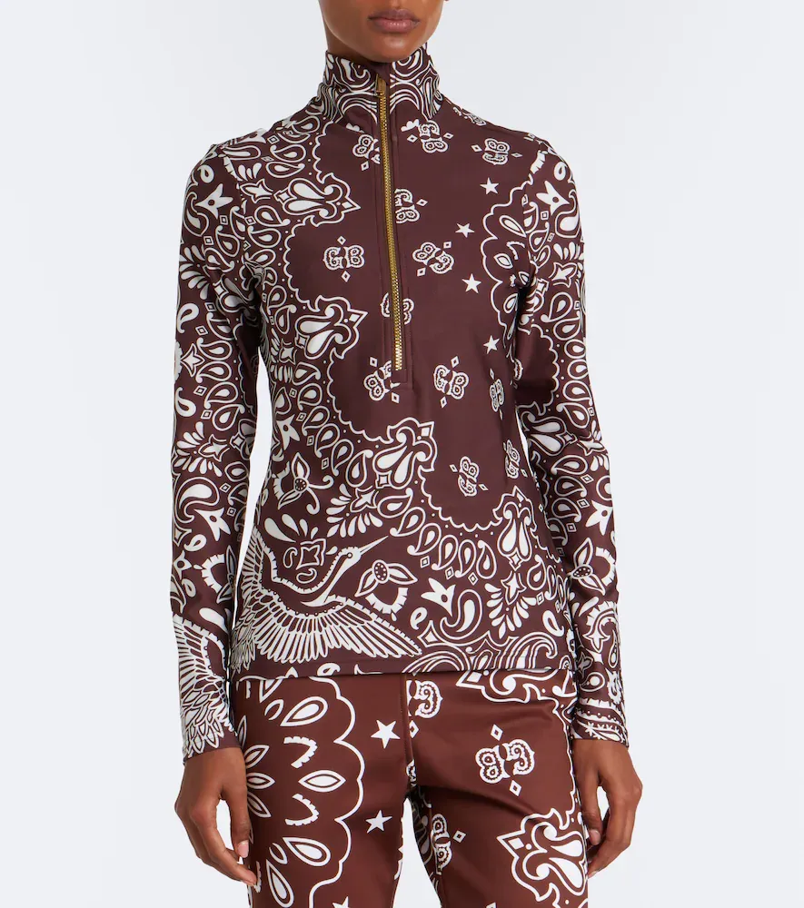 Goldbergh Toriko printed ski top | Thumbnail 4