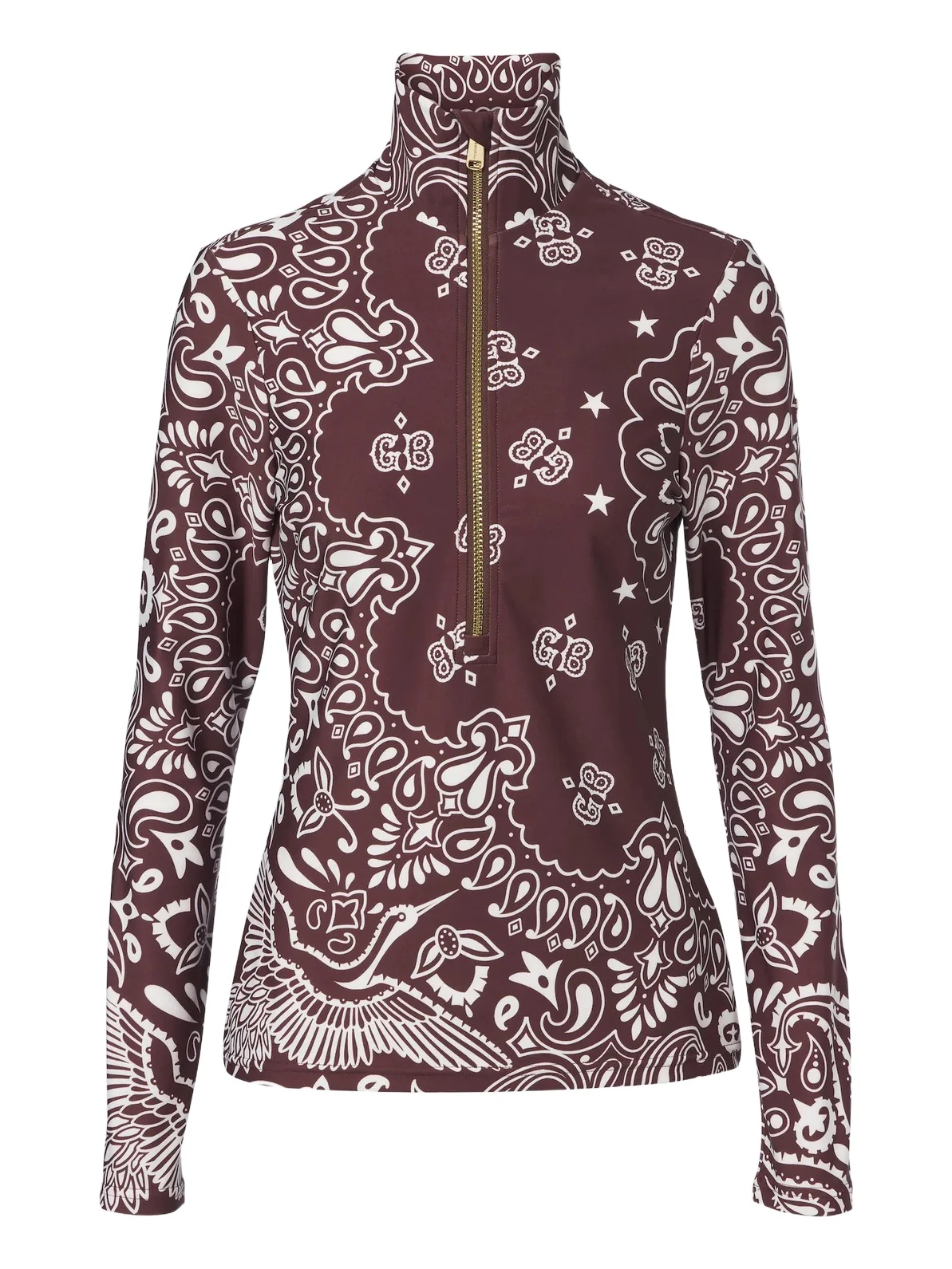 Toriko printed ski top Toriko printed ski top