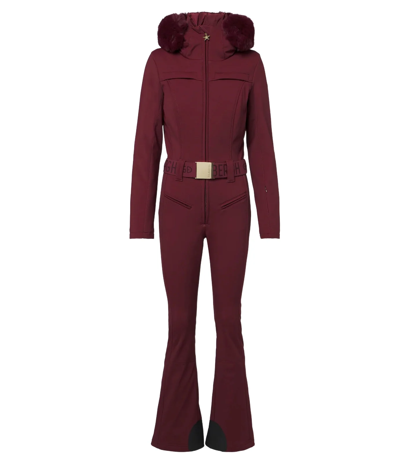 Parry belted ski suit