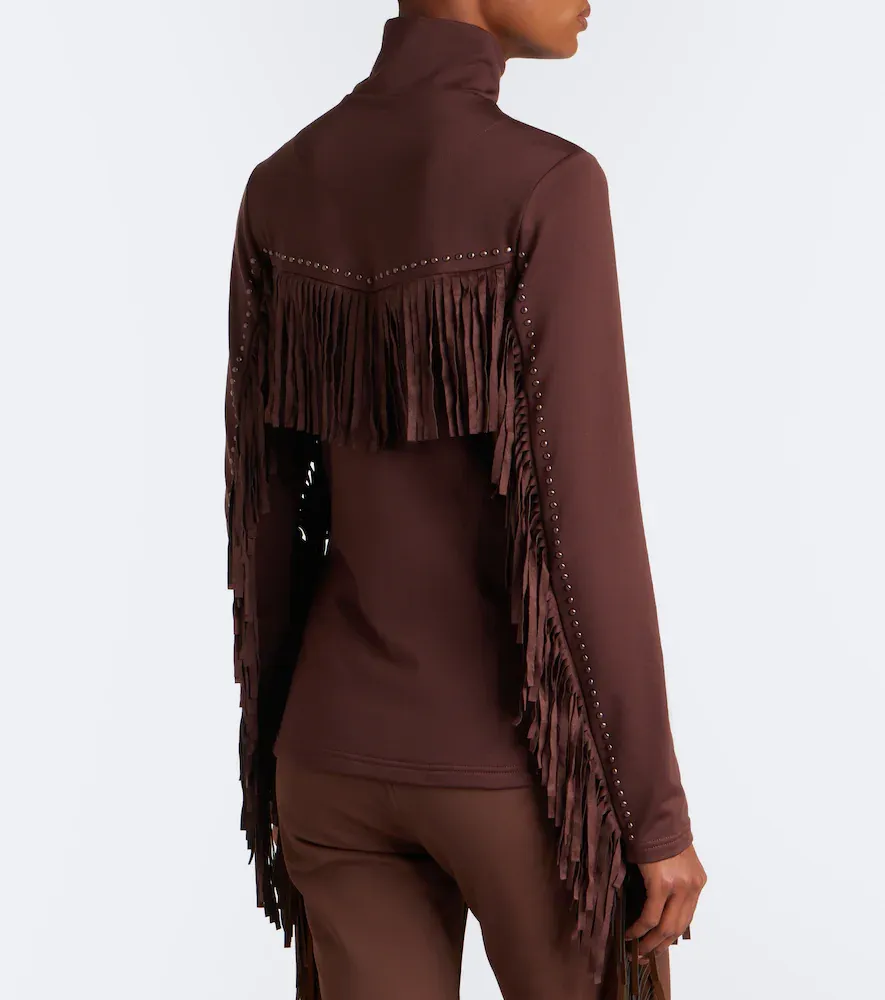 Goldbergh Whisper fringed studded ski top | Thumbnail 3 Goldbergh Whisper fringed studded ski top | Thumbnail 3