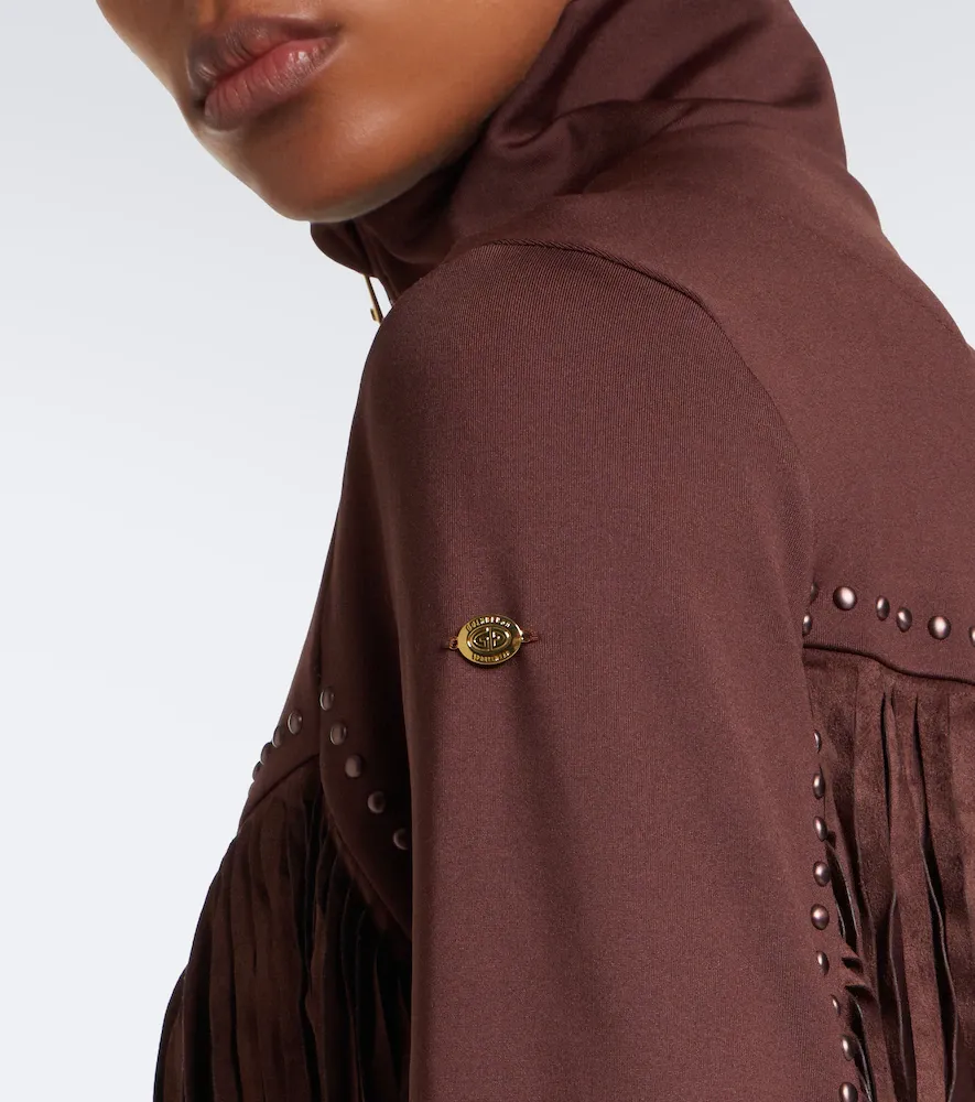 Goldbergh Whisper fringed studded ski top | Thumbnail 6 Goldbergh Whisper fringed studded ski top | Thumbnail 6