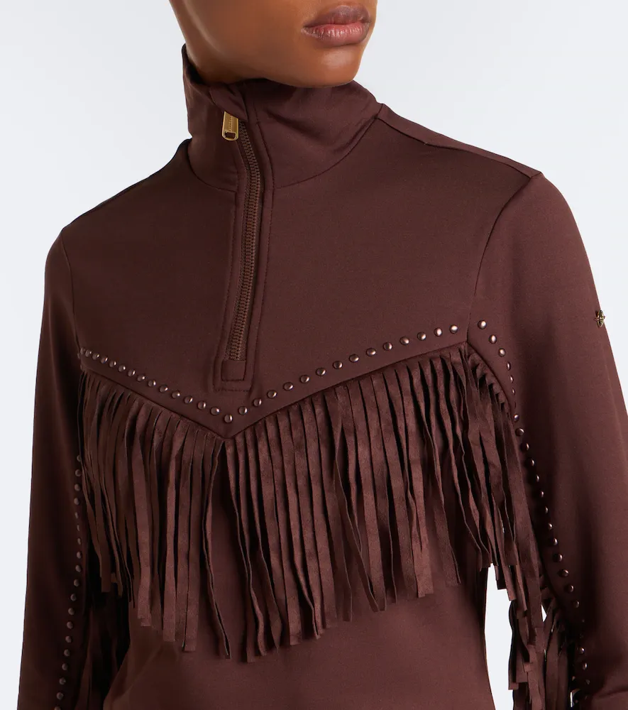 Goldbergh Whisper fringed studded ski top | Thumbnail 7 Goldbergh Whisper fringed studded ski top | Thumbnail 7