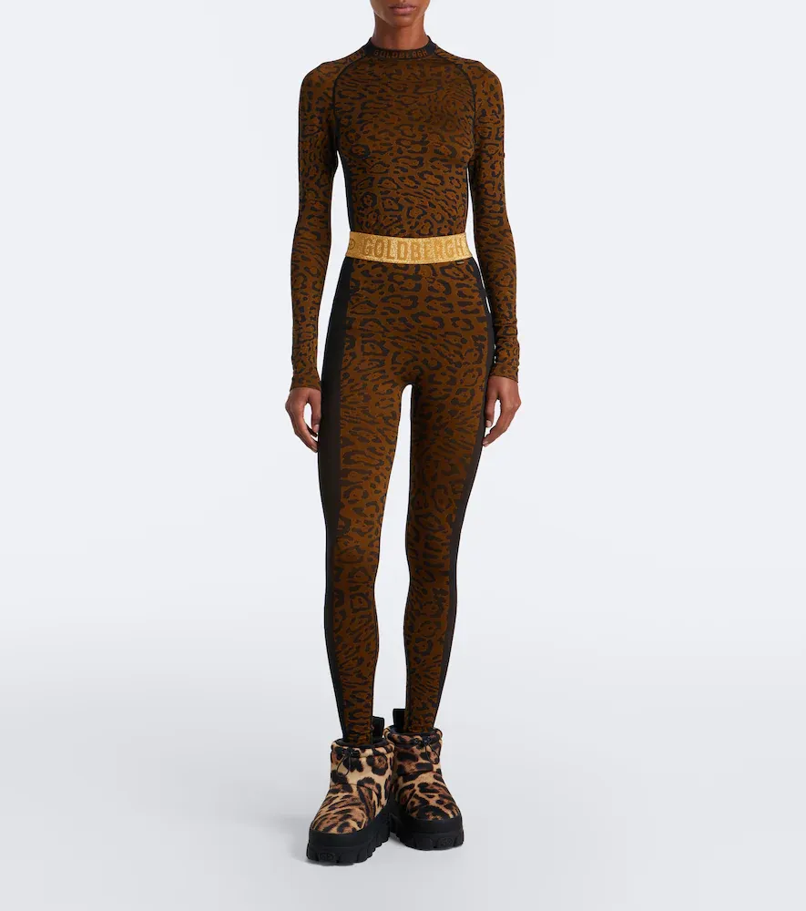 Goldbergh Caitlyn leopard-print ski leggings | Thumbnail 3 Goldbergh Caitlyn leopard-print ski leggings | Thumbnail 3