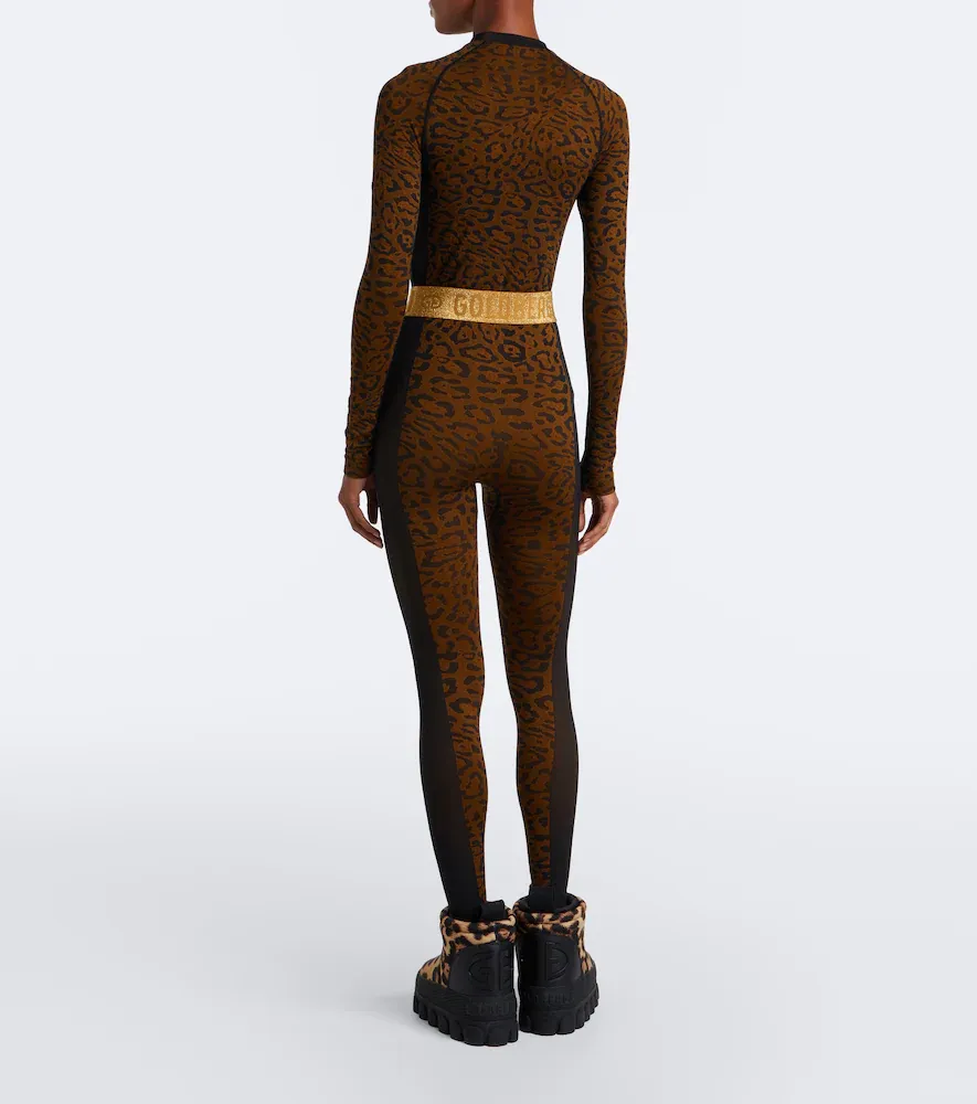 Goldbergh Caitlyn leopard-print ski leggings | Thumbnail 4 Goldbergh Caitlyn leopard-print ski leggings | Thumbnail 4