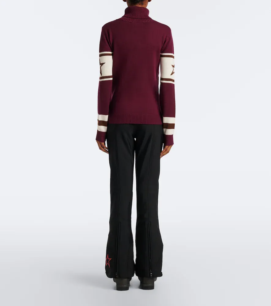 Perfect Moment Schild intarsia wool turtleneck sweater | Thumbnail 5 Perfect Moment Schild intarsia wool turtleneck sweater | Thumbnail 5