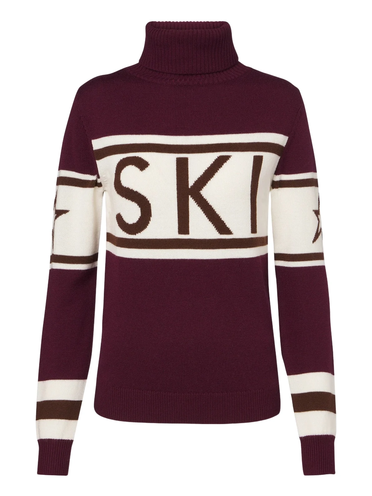 Schild intarsia wool turtleneck sweater