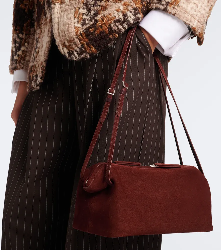 Nour Hammour Kenza suede shoulder bag | Thumbnail 6