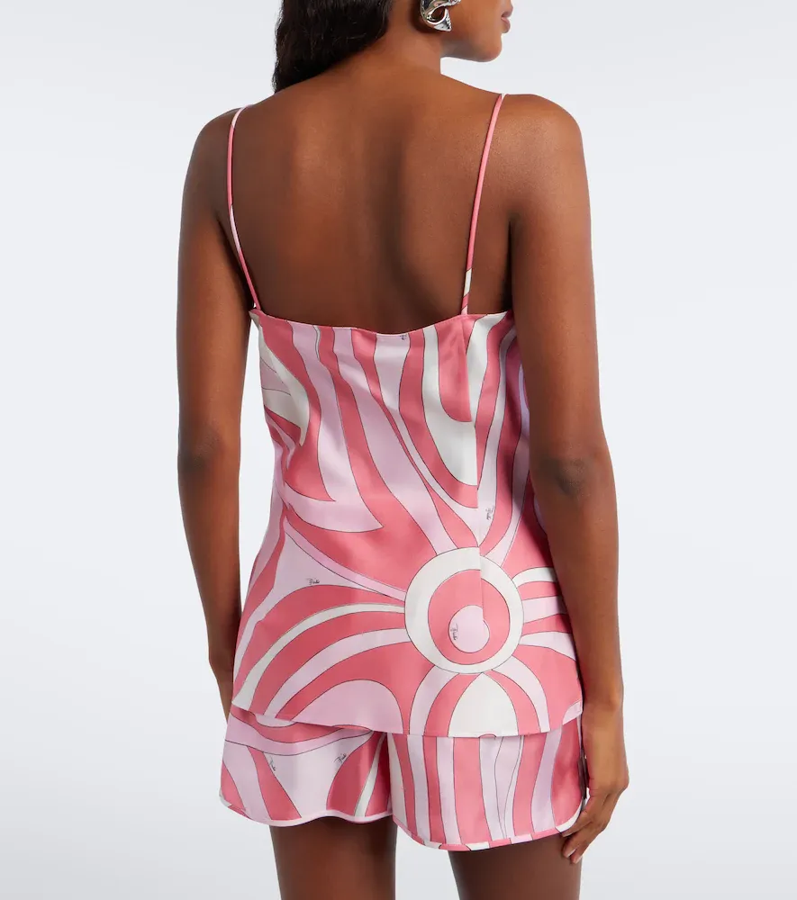 PUCCI Marmo silk twill top | Thumbnail 6 PUCCI Marmo silk twill top | Thumbnail 6