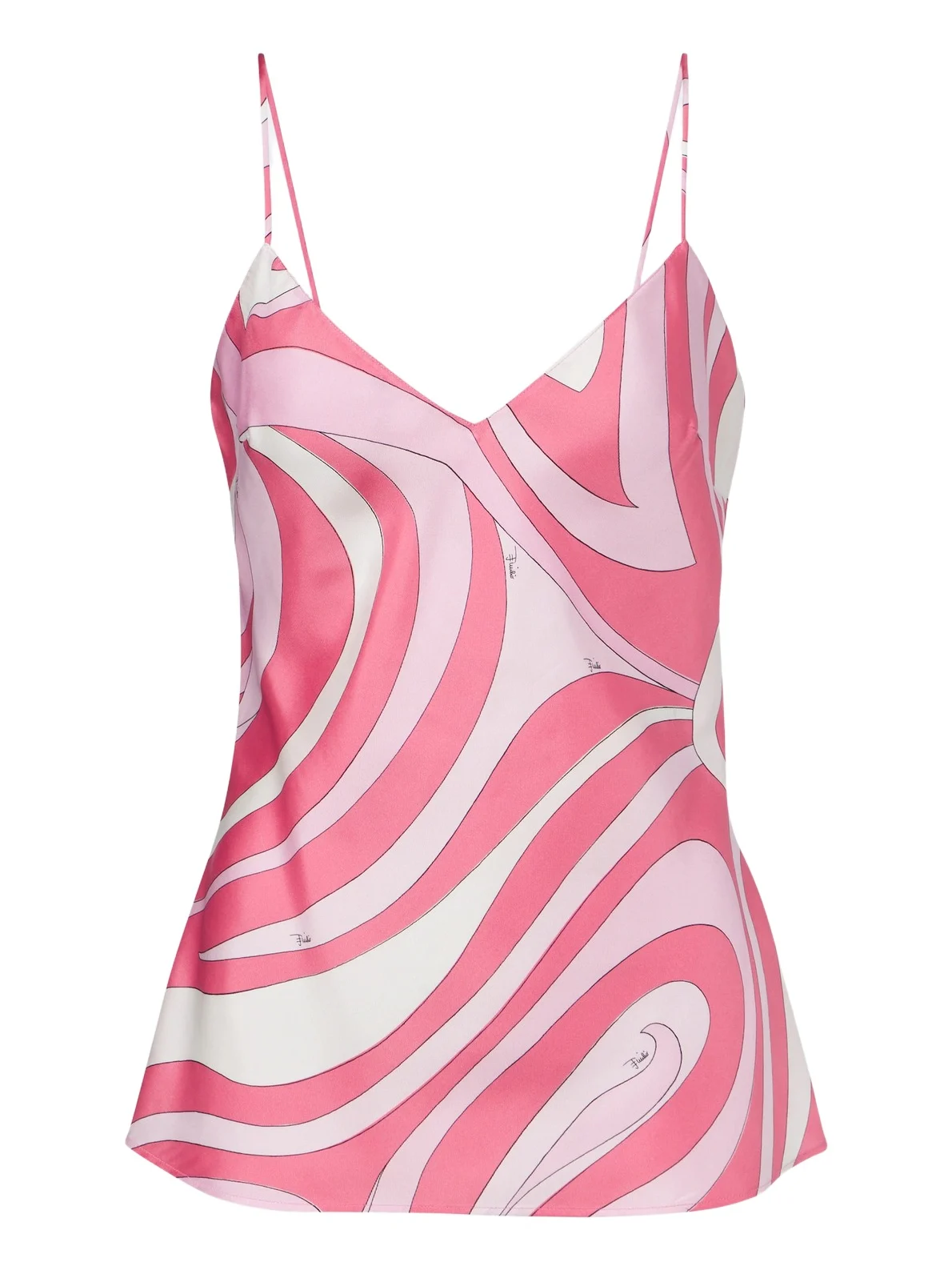 Marmo silk twill top Marmo silk twill top