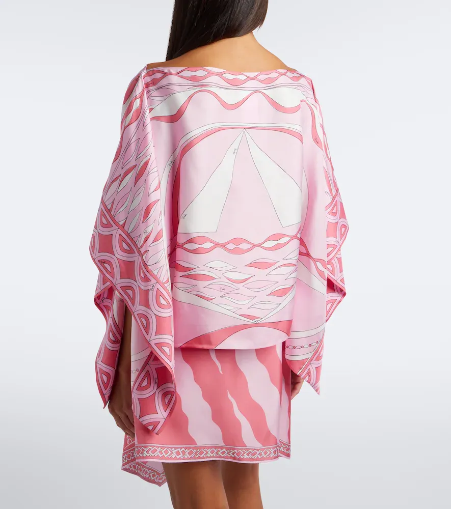 PUCCI Labirinto silk twill blouse | Thumbnail 3 PUCCI Labirinto silk twill blouse | Thumbnail 3