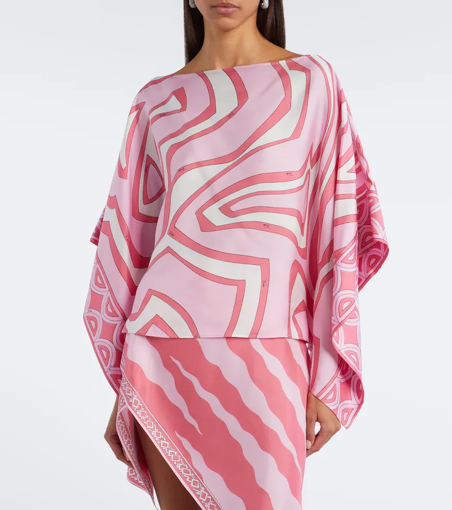 PUCCI Labirinto silk twill blouse | Thumbnail 5 PUCCI Labirinto silk twill blouse | Thumbnail 5