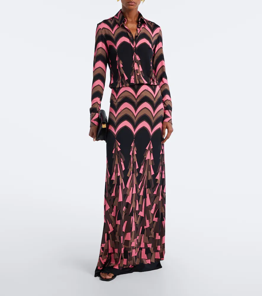 PUCCI Baiadera jersey maxi skirt | Thumbnail 4 PUCCI Baiadera jersey maxi skirt | Thumbnail 4
