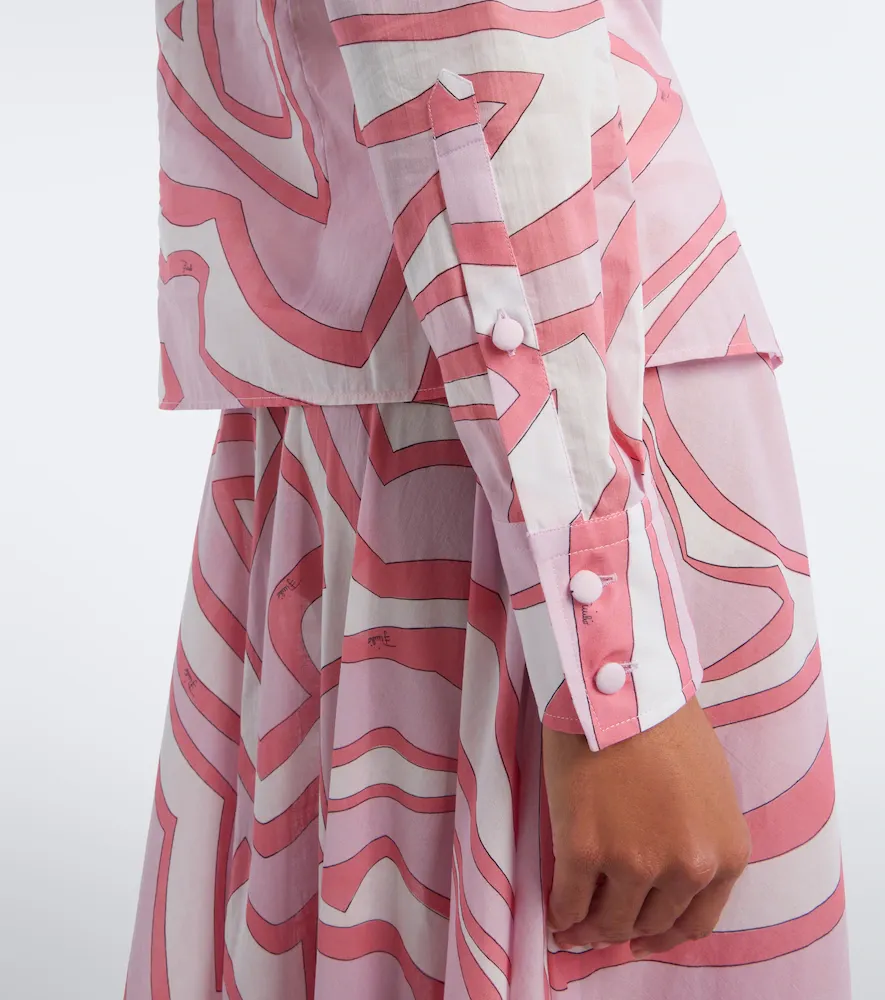 PUCCI Labirinto cotton muslin shirt | Thumbnail 2