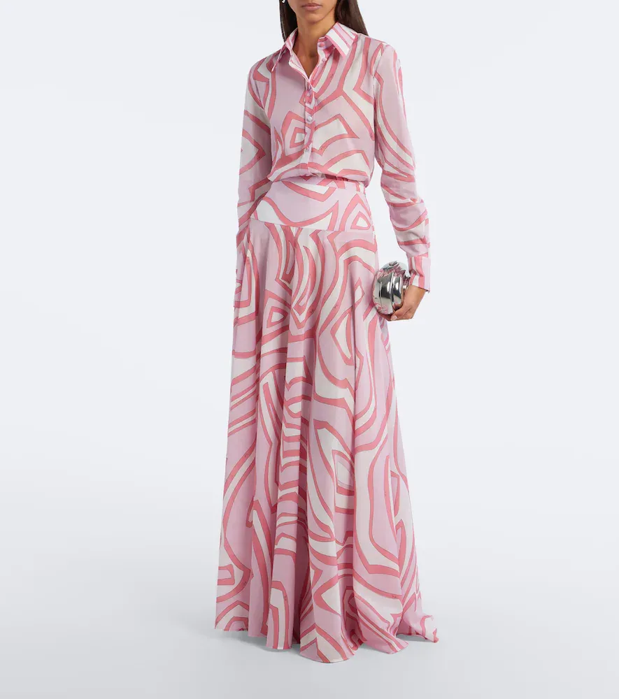 PUCCI Labirinto cotton muslin shirt | Thumbnail 4