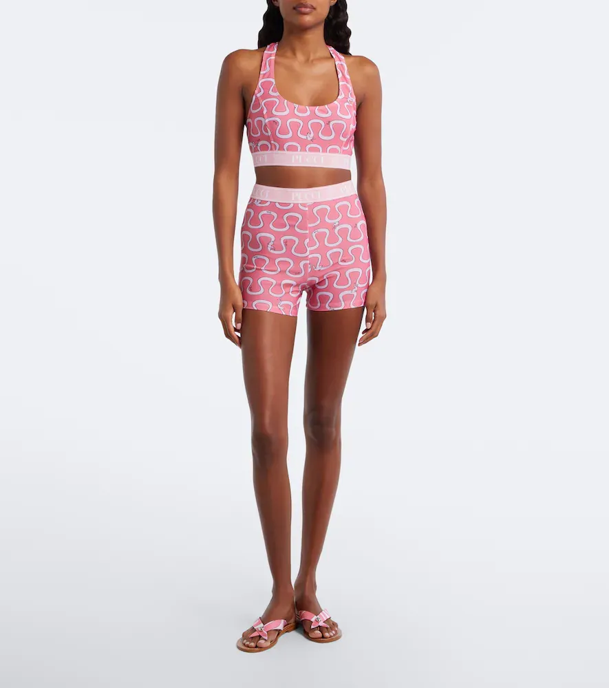 PUCCI Onda jersey sports bra | Thumbnail 2