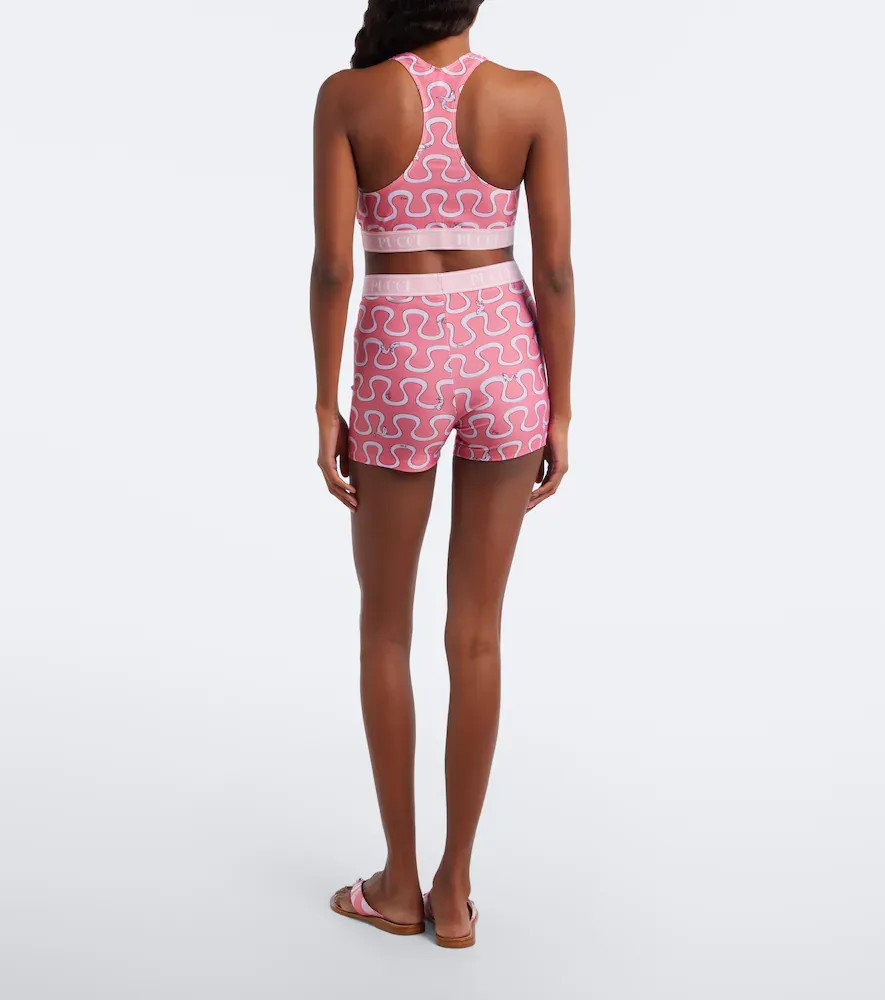 PUCCI Onda jersey sports bra | Thumbnail 4