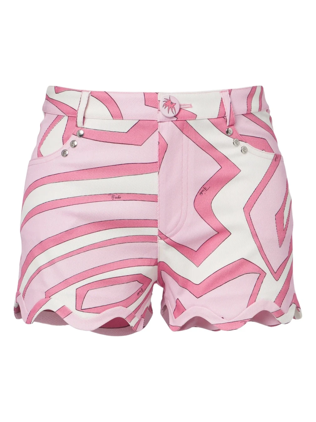 PUCCI Labirinto cotton-blend shorts