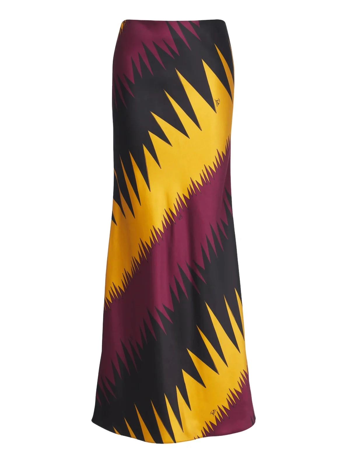 PUCCI Drago satin maxi skirt