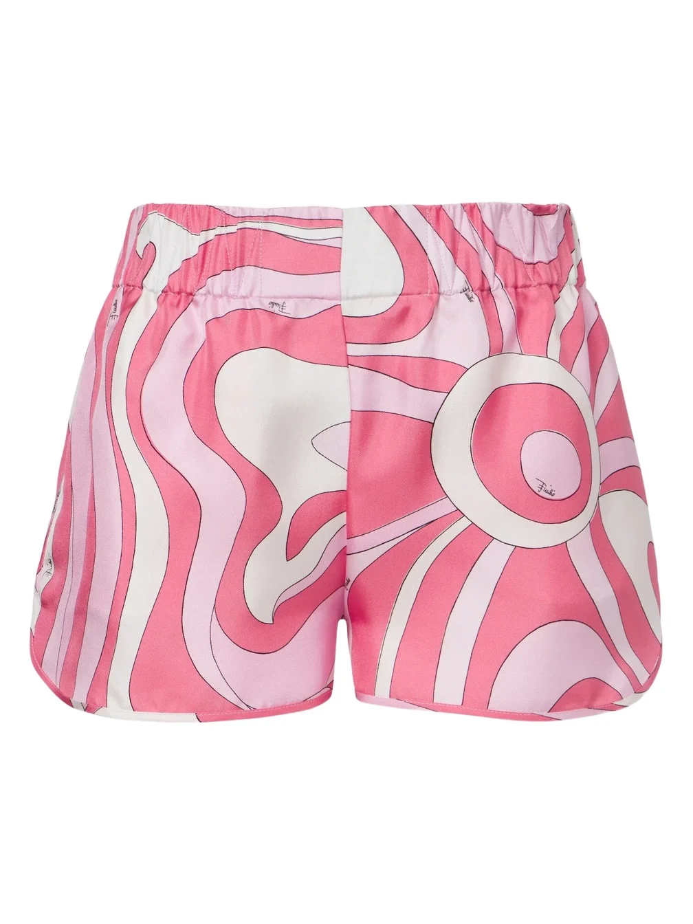 PUCCI Marmo silk twill shorts