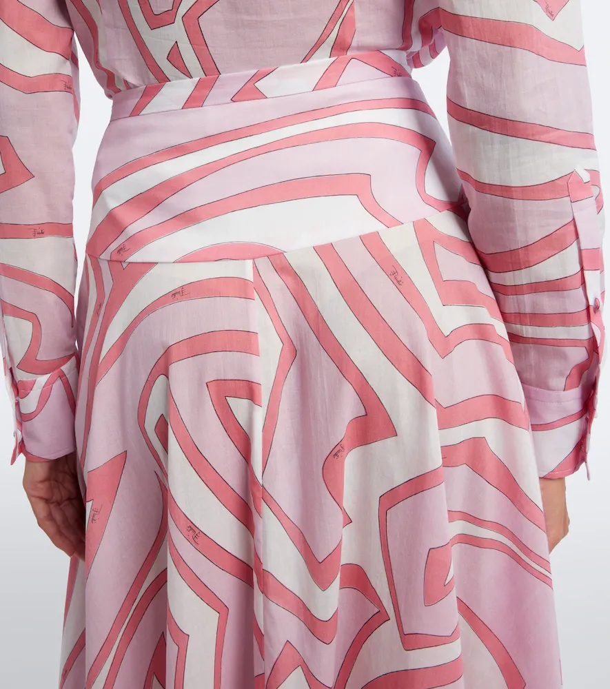 PUCCI Labirinto cotton maxi skirt | Thumbnail 2 PUCCI Labirinto cotton maxi skirt | Thumbnail 2