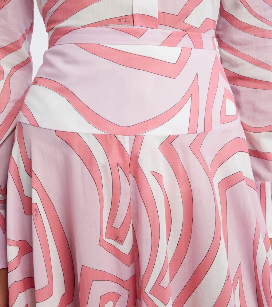 PUCCI Labirinto cotton maxi skirt | Thumbnail 3 PUCCI Labirinto cotton maxi skirt | Thumbnail 3