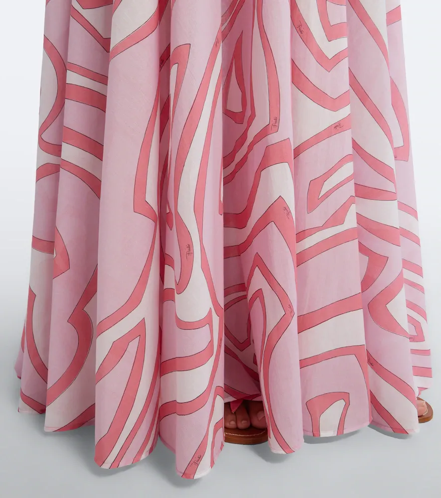 PUCCI Labirinto cotton maxi skirt | Thumbnail 4 PUCCI Labirinto cotton maxi skirt | Thumbnail 4