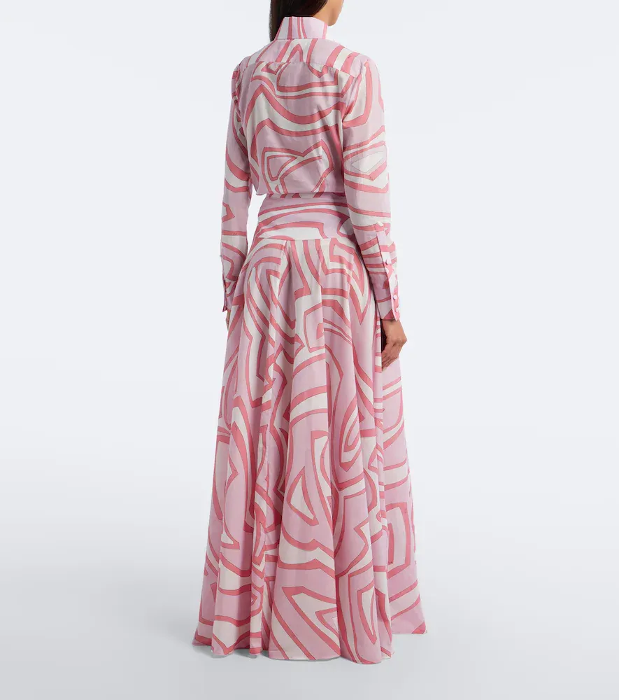 PUCCI Labirinto cotton maxi skirt | Thumbnail 6 PUCCI Labirinto cotton maxi skirt | Thumbnail 6